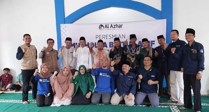 LAZ Al Azhar Resmikan Musala yang Dibangun di Pedalaman Kab. Bandung