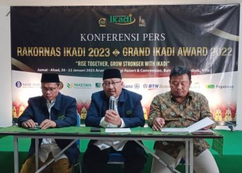 PP IKADI Gelar Rakornas 2023 di Lombok Usung Tema Rise Together, Grow Stronger