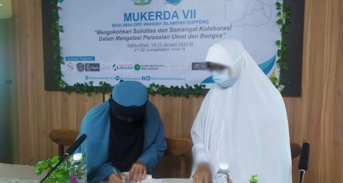 Muslimah Wahdah Islamiyah Soppeng Jalin Kerja sama dengan Klinik Mustasyfa Ibnu Rabbani