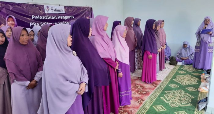 Salimah Bojonggede Resmikan Dua Pimpinan Ranting Baru