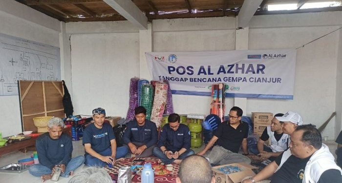 Alumni Sekolah Al Azhar dan Palazar Berikan Bantuan untuk Penyintas Gempa Cianjur