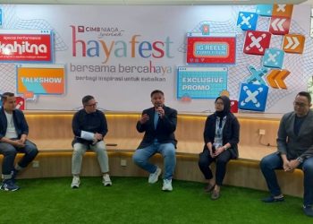 "Bersama Bercahaya” CIMB Niaga Syariah, Ajak Indonesia Perkuat Kolaborasi di Haya Fest 2023