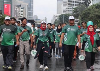 Syukuran HUT ke-22, BAZNAS Ajak Pengunjung Car Free Day Berzakat