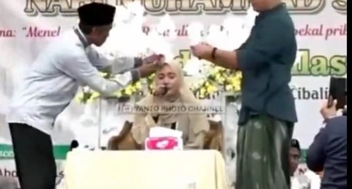 Video viral qoriah disawer