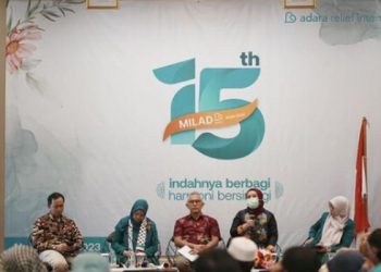 Tasyakuran Milad ke-15, Adara Relief International Ajak Seluruh Pihak untuk Berbagi dan Bersinergi Atasi Masalah Kemanusiaan