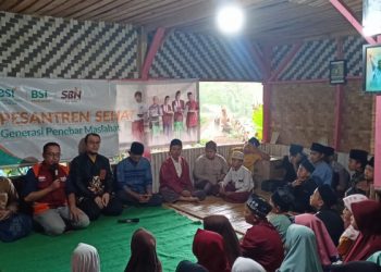 BSI Maslahat Gelar Program Pesantren Sehat di Bogor
