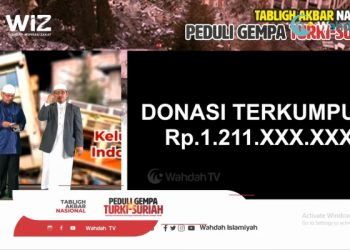 Wahdah Islamiyah Kumpulkan Rp1.2 Milliar dalam Dua Jam untuk Bantuan Gempa Turki dan Suriah