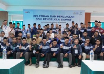 LAZNAS Dewan Dakwah Berikan Pelatihan dan Penguatan SDM bersama Seluruh Perwakilan di Indonesia