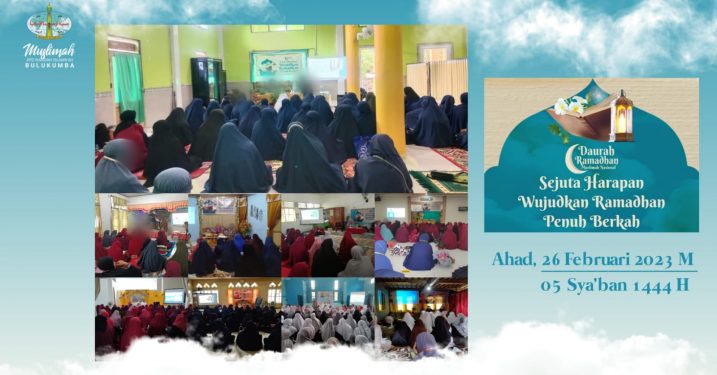 Sambut Ramadan, Muslimah Wahdah Bulukumba Adakan Daurah Ramadan Serentak di 14 Titik di 10 Kecamatan