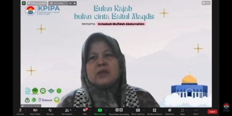 Ketua KPIPA Ajak Masyarakat Jadikan Rajab Bulan Cinta Baitul Maqdis