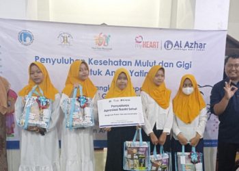 LAZ Al Azhar Jawa Tengah Gelar Kegiatan Penyuluhan Kesehatan Gigi dan Mulut untuk Anak Yatim
