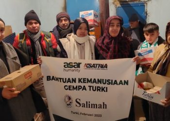 PP Salimah Salurkan Bantuan untuk Gempa Turkiye Bersama Asar Humanity