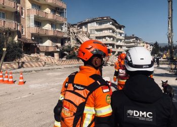 Dompet Dhuafa Bantu Penyisiran Wilayah Terdampak Gempa Bumi Turki