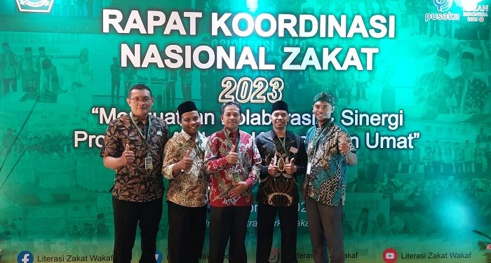 LAZ Al Azhar Hadir dan Berkontribusi Aktif dalam Rakornas Zakat 2023
