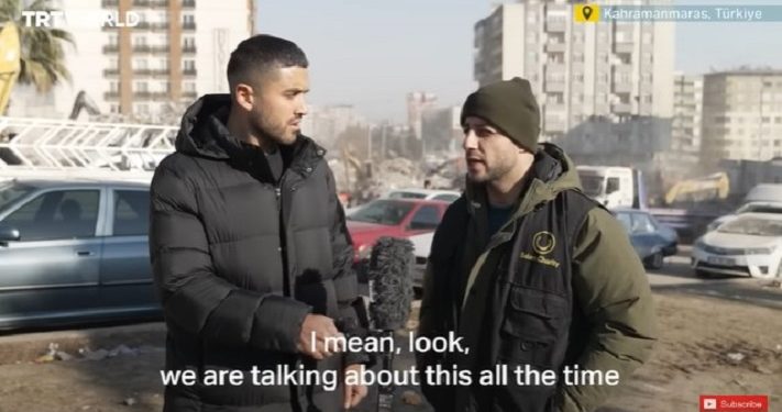 Maher Zain Kunjungi Lokasi Gempa Turkiye di Kahramanmaras