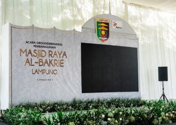 Konsep dan Filosofi Masjid Raya Al Bakrie Lampung Representasikan Islam dan Budaya Lokal