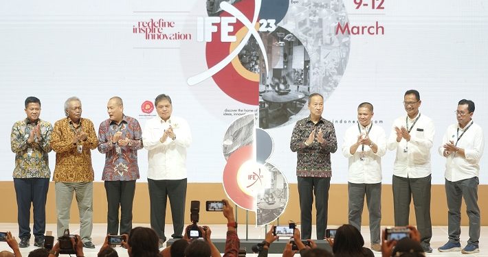500 Eksibitor Lokal dan Internasional Ramaikan Indonesia International Furniture Expo (IFEX) 2023