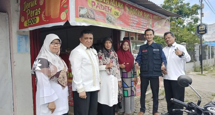 LAZ Al Azhar dan KUA Mandiangin Koto Selayan Lakukan Monitoring Program KUA Percontohan Ekonomi Umat