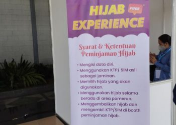 Muslim Life Fair Hadirkan Hijab Experience, Sewa Hijab Gratis untuk Masuk Area Pameran