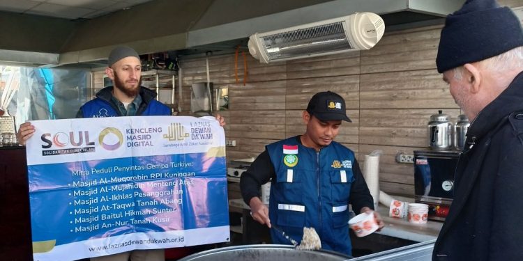 Apresiasi dari KBRI Ankara, Laznas Dewan Dakwah Salurkan Ribuan Paket untuk Terdampak Gempa Turki
