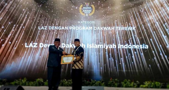 Program Dewan Dakwah Raih Penghargaan Dakwah Terbaik dalam Baznas Award 2023