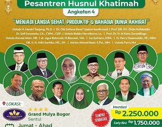 Pesantren Husnul Khatimah Membuka Pendaftaran Sanlat Warga Senior Angkatan Ke-4
