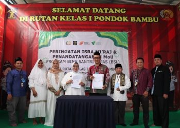 Dompet Dhuafa Bersama Rutan Kelas 1 Pondok Bambu Gelar Bina Santri Lapas