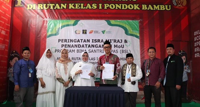 Dompet Dhuafa Bersama Rutan Kelas 1 Pondok Bambu Gelar Bina Santri Lapas
