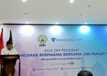 Jelang Ramadan, ParagonCorp dan DMI Bergerak Bermakna Bersama 2000 Masjid di Indonesia