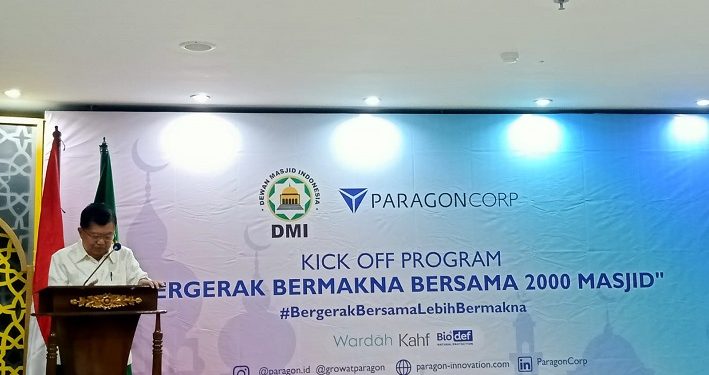 Jelang Ramadan, ParagonCorp dan DMI Bergerak Bermakna Bersama 2000 Masjid di Indonesia