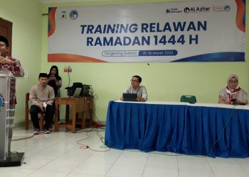 Siap Berikan Layanan Terbaik, LAZ Al Azhar Gelar Training Relawan Ramadan