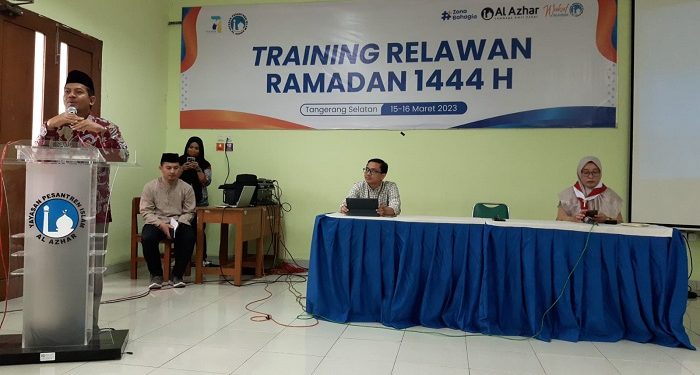 Siap Berikan Layanan Terbaik, LAZ Al Azhar Gelar Training Relawan Ramadan