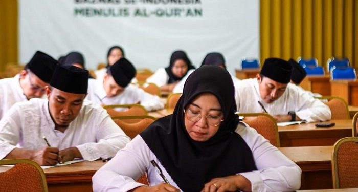 Menulis Bersama Selama 30 Menit, BAZNAS Sambut Ramadan dengan Program Menulis Al-Qur'an