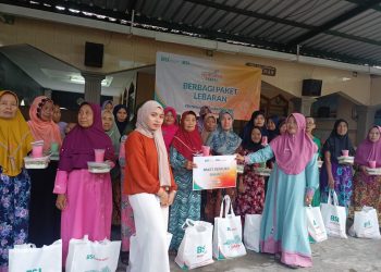 BSI Maslahat Salurkan Zakat Fitrah dan Paket Lebaran 1444 H untuk Dhuafa