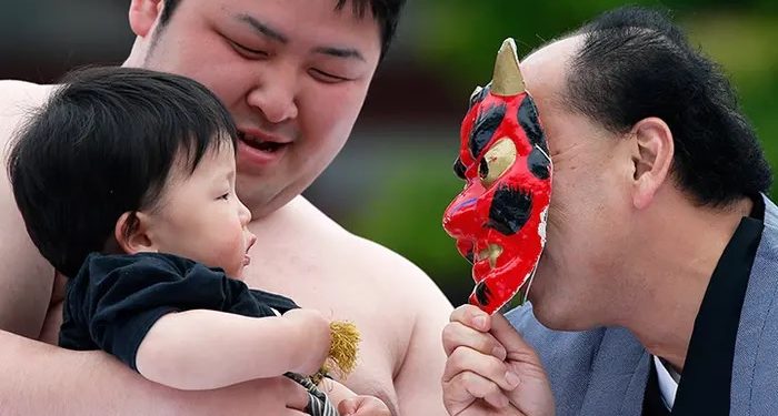Festival Crying Baby Sumo di Jepang, Bayi yang Pertama Menangis Jadi Pemenang