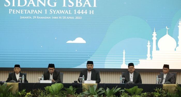 Pemerintah tetapkan 1 Syawal 1444 H jatuh pada 22 April 2023