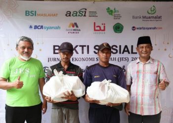 Sambut Idulfitri, JES Berikan 80 Paket Sembako kepada Masyarakat Kurang Mampu