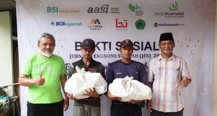 Sambut Idulfitri, JES Berikan 80 Paket Sembako kepada Masyarakat Kurang Mampu
