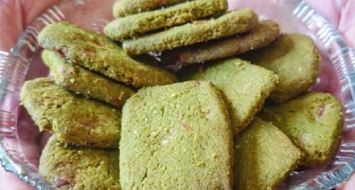 Sajian Lebaran Matcha White Chocolate Cookies ala Bunda Icha Savitry