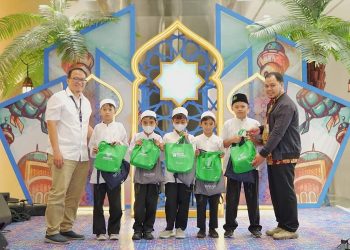 Senayan Park Mall dan BAZNAS Berbagi Berkah Bersama Anak Yatim