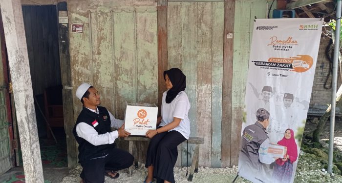 Laznas BMH Bagikan 2.659 Bingkisan Lebaran di 24 Kota/Kabupaten di Jawa Timur