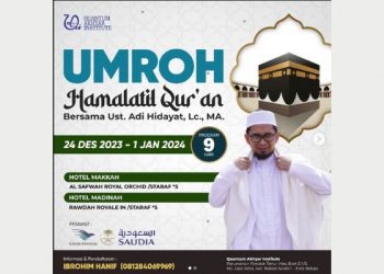 Program umroh bersama ustaz adi hidayat