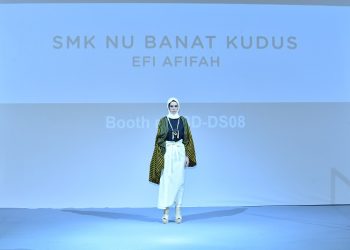 Desainer Muda dari SMK NU Banat Curi Perhatian di Hongkong Fashion Week 2023