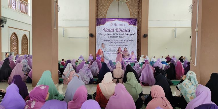 Gelar Halal Bihalal, Salimah Jadi Wadah Silaturahim Warga dan Tokoh Bojonggede