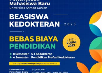Universitas Ahmad Dahlan Buka Beasiswa Kuliah Kedokteran Gratis