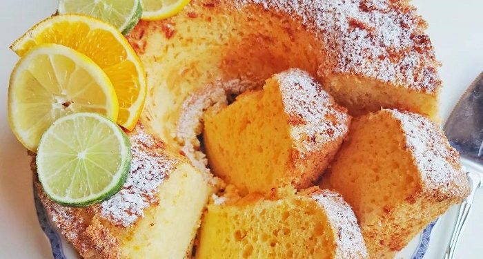 Resep Citrus Chiffon Cake ala Icha Savitry