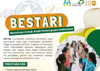 Bestari Beasiswa untuk Anak Perempuan Indonesia