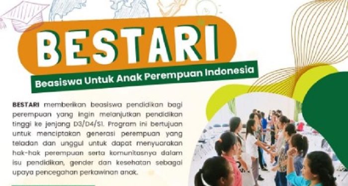 Bestari Beasiswa untuk Anak Perempuan Indonesia