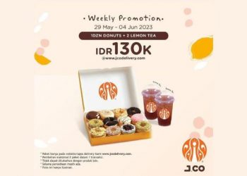 Promo J.CO 130 Ribu Melalui Applikasi J.CO