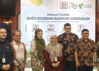 Dengan Program Tebar Hewan Kurban, Dompet Dhuafa Mewujudkan Kurban Asyik Tanpa Sampah Plastik